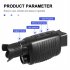 US R7 Digital Night Vision Goggles Outdoor Full HD Infrared Monocular Binoculars Black