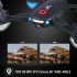 US ROWEQPP Mini Drone with 720P HD Camera Foldable Drone with 2 Batteries for Beginners