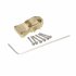US Rc Model Car Brass Differential  Cover For Axial Scx24 90081 Rc Car Metal Upgrade Parts Gold