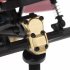 US Rc Model Car Brass Differential  Cover For Axial Scx24 90081 Rc Car Metal Upgrade Parts Gold
