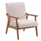 US Retro Single Sofa Chair 330 Lb Load Capacity Indoor Leisure Chair