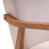 US Retro Single Sofa Chair 330 Lb Load Capacity Indoor Leisure Chair with Backrest Beige