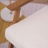 US Retro Single Sofa Chair 330 Lb Load Capacity Indoor Leisure Chair with Backrest Beige