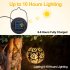 US Rose Solar Lanterns Metal Hanging Solar Lights Outdoor Waterproof Retro LED Solar Powered Garden Lights