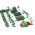 US Soldier Model Toy Plastic Army Men Figures Accessories Kit Decor Set Model Toys For Children Gift 22pcs