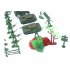 US Soldier Model Toy Plastic Army Men Figures Accessories Kit Decor Set Model Toys For Children Gift 22pcs