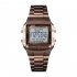 US Sports Watch Men Luxury Watches Waterproof Military LED Digital Wristwatch Silver