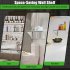 US Stainless Steel Wall Shelf 110 Lbs Load Heavy Duty Wall Mount Shelving For Kitchen Restaurant Laundry Room Bar 90 x 30cm