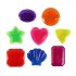 US Summer Shark Rocket Throwing Toy Funny Swimming Pool Diving Game Toys for Children Dive Dolphin Accessories 4 diving torpedoes 153g
