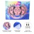 US Sun  Moon  Pattern Background  Cloth Wall  Tapestry Home  Decoration Beach  Towels 2  180cm x 230cm