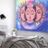US Sun  Moon  Pattern Background  Cloth Wall  Tapestry Home  Decoration Beach  Towels 2  180cm x 230cm