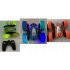 US THINKMAX 2PACK RC Stunt Car Remote Control Car with Wheel Lights Blue Green
