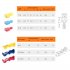 US TOWALLMARK 120 Pcs 60 Pairs Quick Splice Wire Terminals T Tap Self stripping with Nylon Fully Insulated Male Quick Disconnects Kit