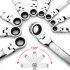 US TOWALLMARK 20 Piece SAE and Metric Ratcheting Combination Wrench Set Ratchet Wrenches Set