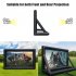 US TOWALLMARK 20FT Inflatable Projector Screen Portable Blow Up Outside Projector Screen Front   Rear Projection