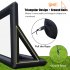 US TOWALLMARK 20FT Inflatable Projector Screen Portable Blow Up Outside Projector Screen Front   Rear Projection