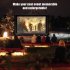 US TOWALLMARK 20FT Inflatable Projector Screen Portable Blow Up Outside Projector Screen Front   Rear Projection