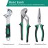US TOWALLMARK 210 Piece Mechanics Tool Set and Socket Wrench Set SAE and Metric Hand Tool Kit