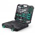 US TOWALLMARK 210 Piece Mechanics Tool Set and Socket Wrench Set SAE and Metric Hand Tool Kit