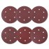 US TOWALLMARK 30 pcs 9 Inch 8 Hole Hook and Loop Sanding Discs Sander Paper
