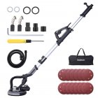 US TOWALLMARK 750W Electric Drywall Sander 7 Variable Speed 900-1800 RPM Sander with LED Light 14 Pcs Sanding discs