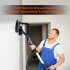 US TOWALLMARK 750W Electric Drywall Sander 7 Variable Speed 900 1800 RPM Sander with LED Light 14 Pcs Sanding discs
