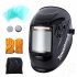 US TOWALLMARK Auto Darkening Welding Helmet Large Viewing Welding Hood for TIG MIG Stick Cut
