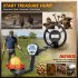 US TOWALLMARK Metal Detector For Adults   Kids Waterproof Professional High Accuracy Gold Detector