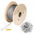 US TOWALLMARK Wire Rope 1 8  Stainless Steel Cable Wire Rope 400FT T316 Cable Wire 7x7 Strand Core
