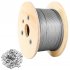 US TOWALLMARK Wire Rope 1 8  Stainless Steel Cable Wire Rope 400FT T316 Cable Wire 7x7 Strand Core