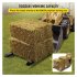 US TROPOW 1500lbs Clamp on Pallet Forks 43 inch Heavy Duty Fork Rack with Adjustable Stabilizer Bar for Loader Bucket Skidsteer Tractor