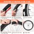 US TROPOW 2 Pack FV48MM Presta Valve Bike Inner Tubes with 2 Tire Levers 28 700x25 32C