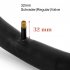 US TROPOW 2 Pack FV48MM Presta Valve Bike Inner Tubes with 2 Tire Levers 28 700x25 32C