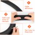 US TROPOW 2 Pack FV48MM Presta Valve Bike Inner Tubes with 2 Tire Levers 28 700x25 32C
