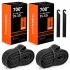 US TROPOW 2 Pack FV48MM Presta Valve Bike Inner Tubes with 2 Tire Levers 28 700x25 32C