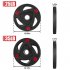 US Thickened Cast Iron Weight Plates Non fading Rust proof For Weightlifting Strength Training Crossfit 35 lbs