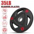 US Thickened Cast Iron Weight Plates Non fading Rust proof For Weightlifting Strength Training Crossfit 35 lbs