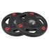 US Thickened Cast Iron Weight Plates Non fading Rust proof For Weightlifting Strength Training Crossfit 35 lbs