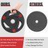 US Thickened Cast Iron Weight Plates Non fading Rust proof For Weightlifting Strength Training Crossfit 35 lbs