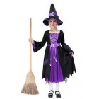 US TWISTER.CK Creative Fairytale Witch Halloween Party Cosplay Costume Set for Girls S