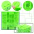 US Thinkmax Money Saving Puzzle Maze Box for Kids and Children  Money Maze Bank  Coin Cash Bill Storage Box  Game Change Toy  Super Great Gifts Green