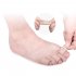US Toes Fingers Separator Divider Protector Corns Calluses Feet finger corrector Insoles Fabric Gel Silicone Tube M
