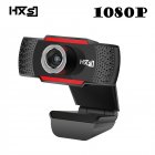 US USB Web Camera 1080p HD Computer Camera Webcams Built-In Sound-Absorbing Mic