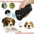 US Ultrasonic Double headed Dog Repeller Anti Barking Device Dog Training Repeller black