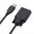US Usb To Vga Projector Usb External Graphics Card Usb3 0 To Vga Converter Display Adapter Extension Cable black