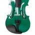US Violin 4 4 Full Size Beginner Set with Storage Case Bow Rosin Acoustic Violin Green