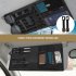 US Visor Organizer Truck Multi Pocket Car Visor Organizer Panel for Auto Interior Accessories