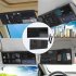 US Visor Organizer Truck Multi Pocket Car Visor Organizer Panel for Auto Interior Accessories