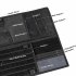 US Visor Organizer Truck Multi Pocket Car Visor Organizer Panel for Auto Interior Accessories