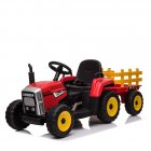 US US RCTOWN 12V Kids Electric Tractor Battery Powered Ride On Car Red 25W